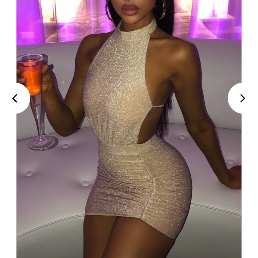 Gold Sparkly Dress